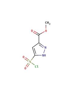 Astatech METHYL 5-(CHLOROSULFONYL)-1H-PYRAZOLE-3-CARBOXYLATE; 5G; Purity 95%; MDL-MFCD26129974
